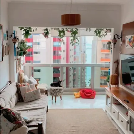 Apartamento com um linda vista para o mar-2
