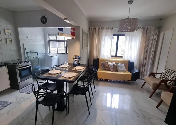 Apartamento No Tombo 30 Metros Da Praia Guarujá